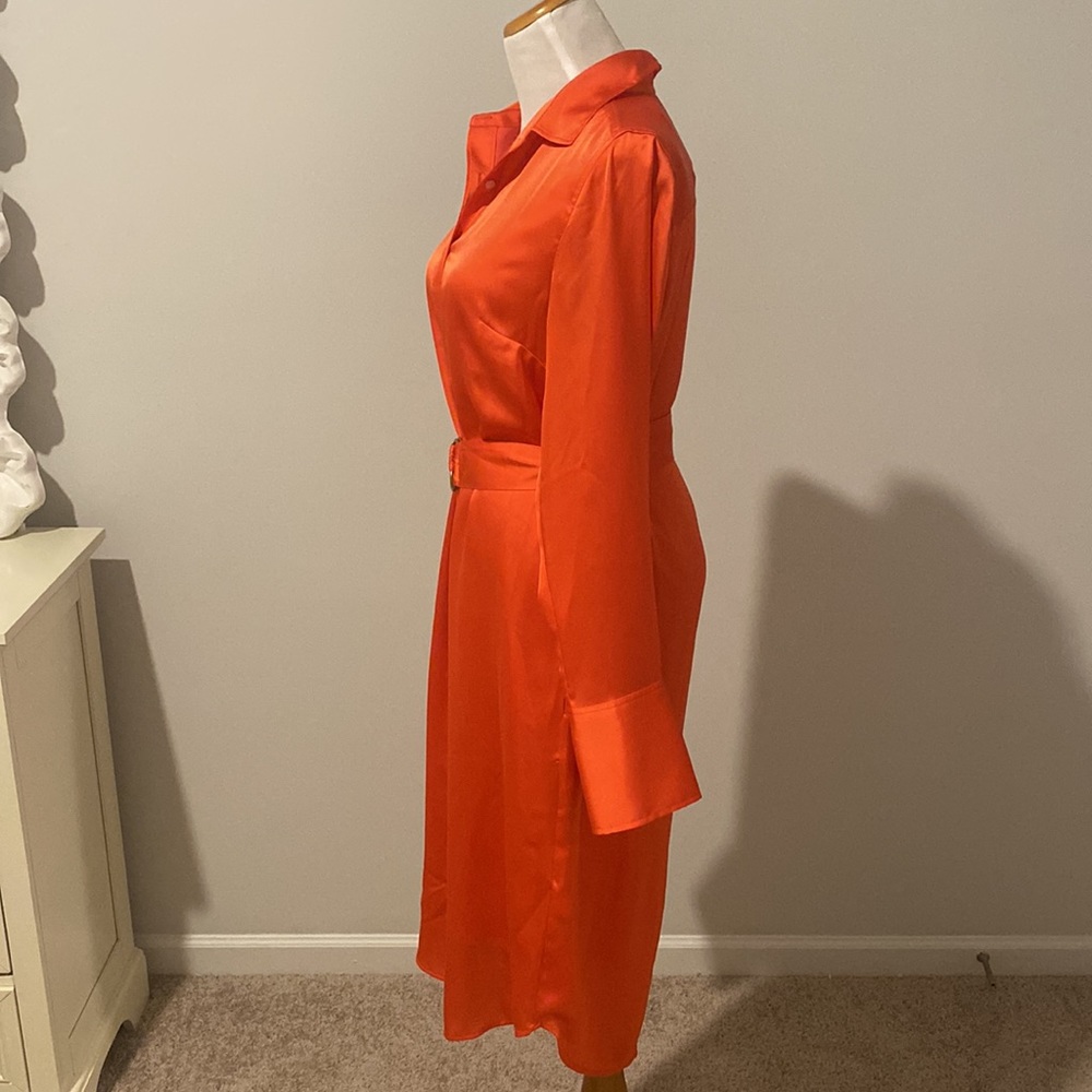 Women’s Orange Banana Republic Dress - Picture 3 of 4
